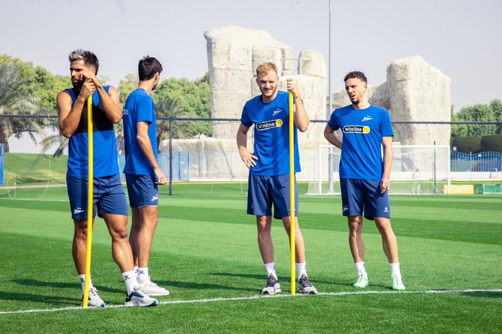 Зимние «Газпром» — тренировочные сборы 2025: 15 января, утренняя тренировка