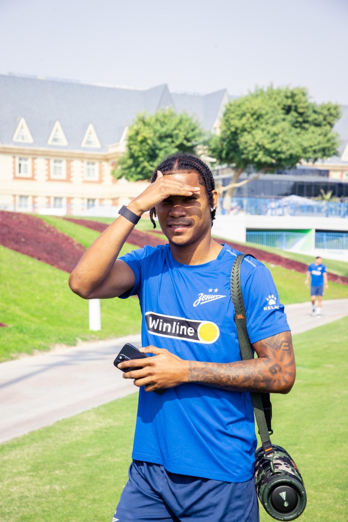 Зимние «Газпром» — тренировочные сборы 2025: 15 января, утренняя тренировка