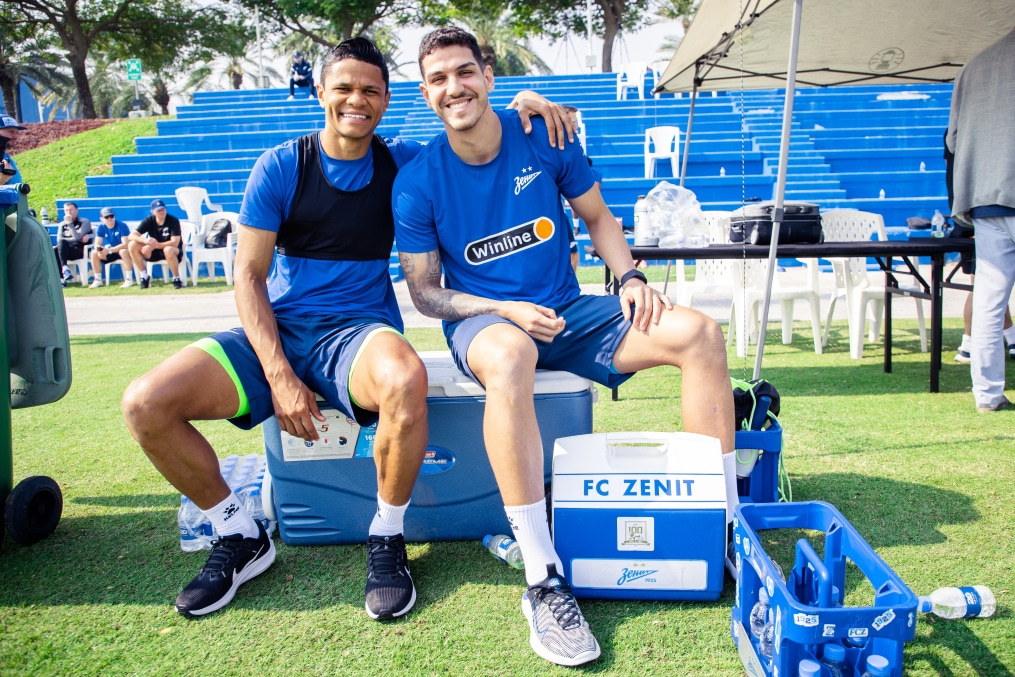 Зимние «Газпром» — тренировочные сборы 2025: 15 января, утренняя тренировка