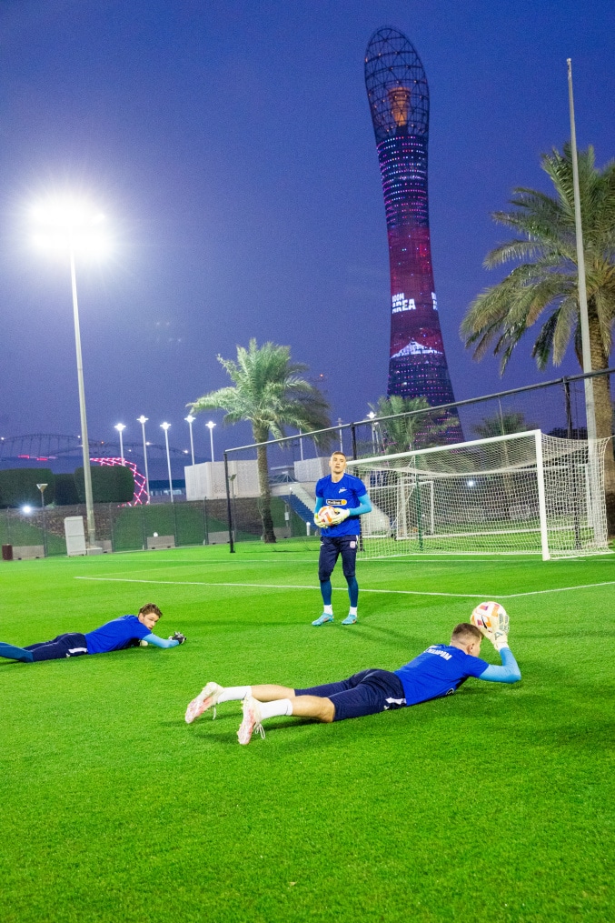 Зимние «Газпром» — тренировочные сборы 2025: 15 января, вечерняя тренировка