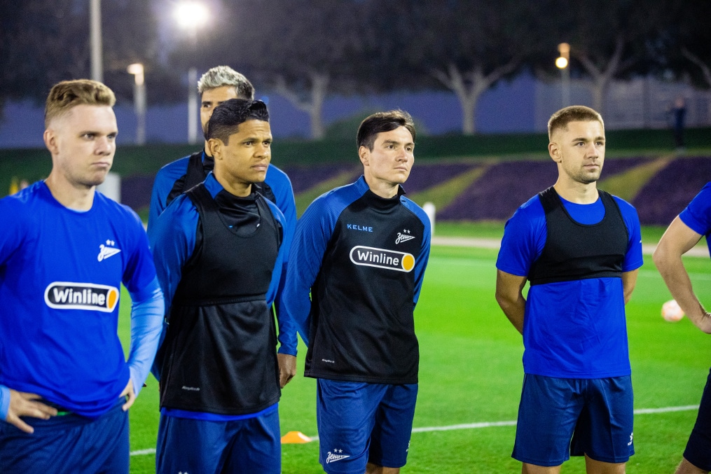 Зимние «Газпром» — тренировочные сборы 2025: 15 января, вечерняя тренировка