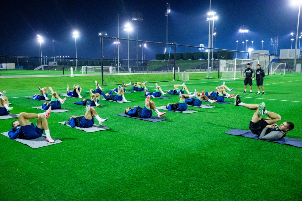 Зимние «Газпром» — тренировочные сборы 2025: 15 января, вечерняя тренировка