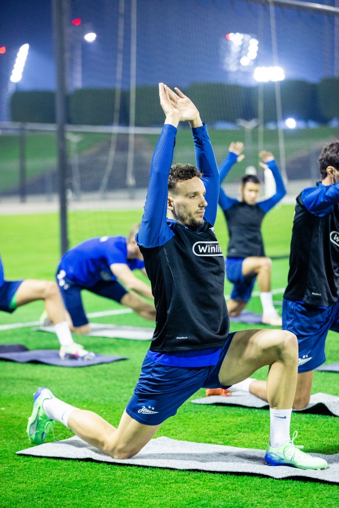 Зимние «Газпром» — тренировочные сборы 2025: 15 января, вечерняя тренировка