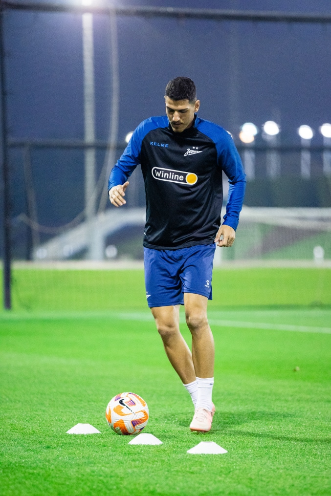 Зимние «Газпром» — тренировочные сборы 2025: 15 января, вечерняя тренировка