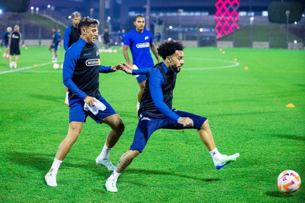 Зимние «Газпром» — тренировочные сборы 2025: 15 января, вечерняя тренировка