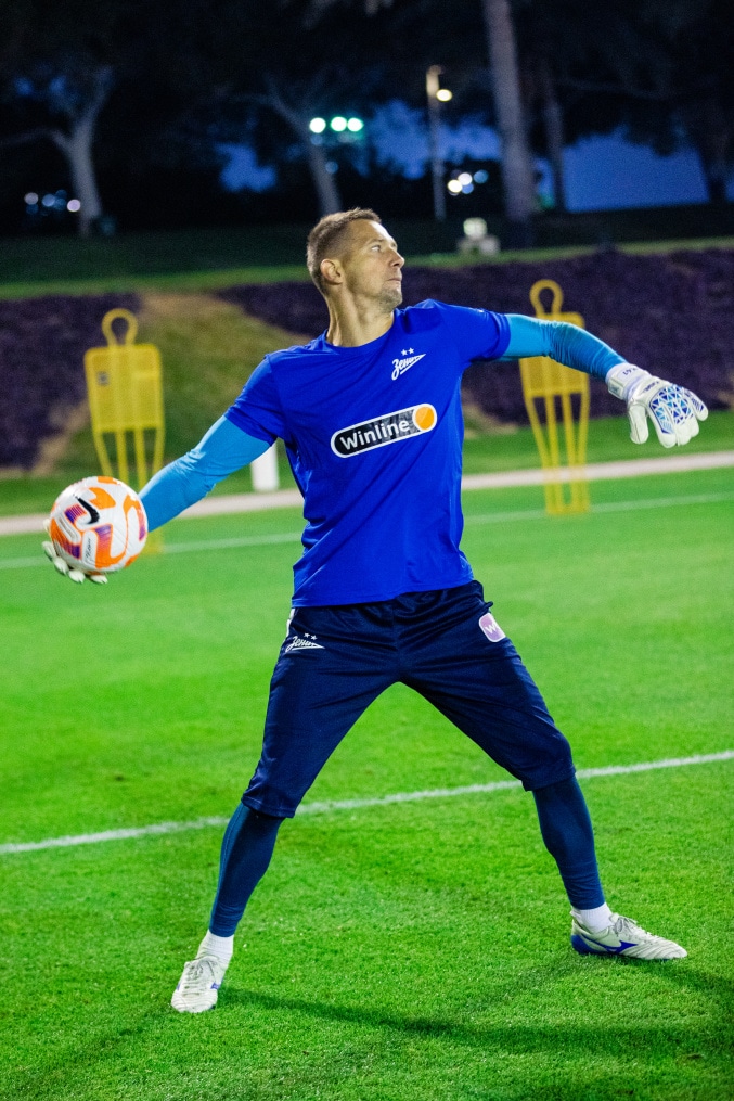 Зимние «Газпром» — тренировочные сборы 2025: 15 января, вечерняя тренировка