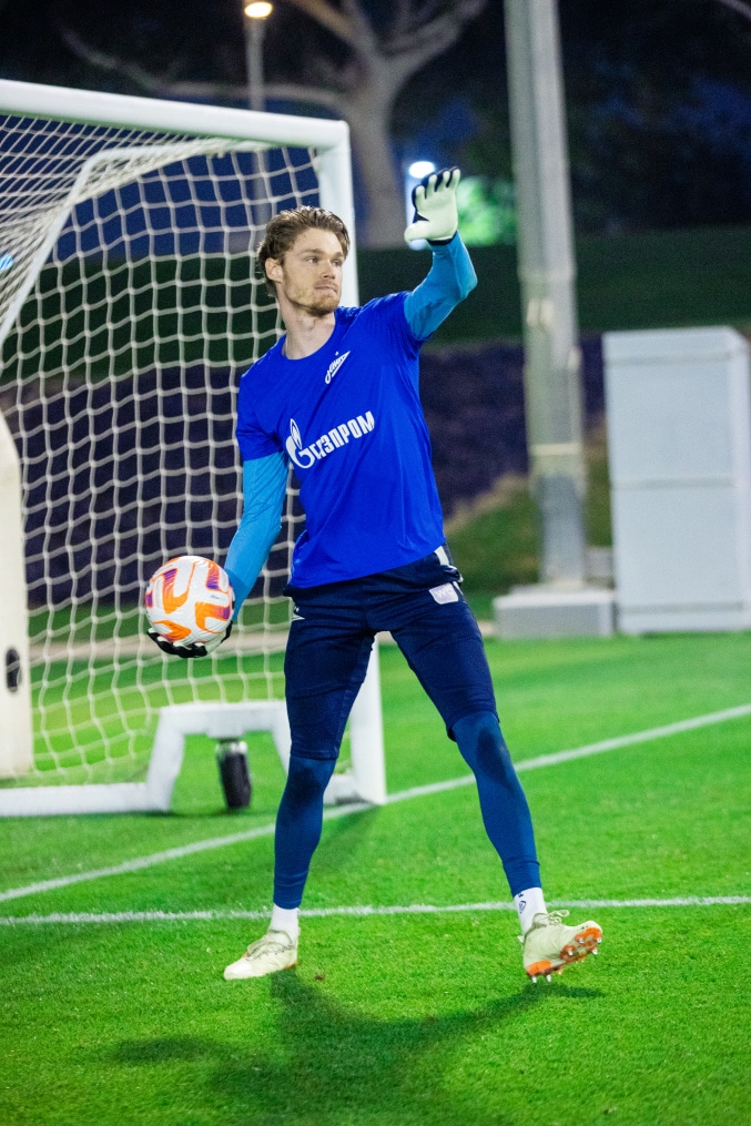 Зимние «Газпром» — тренировочные сборы 2025: 15 января, вечерняя тренировка