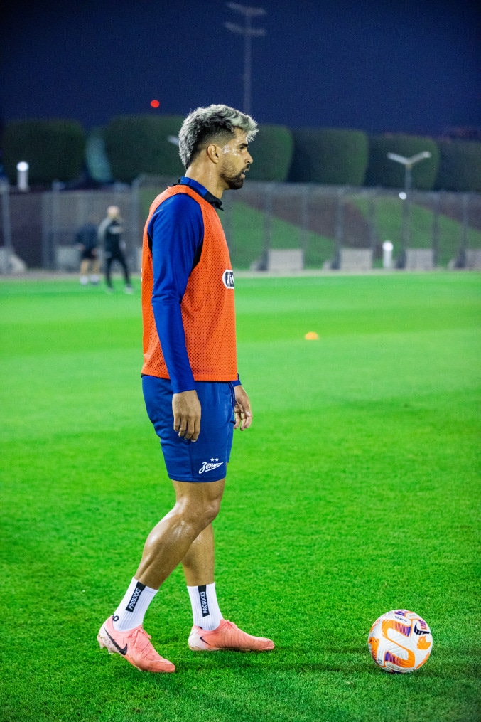 Зимние «Газпром» — тренировочные сборы 2025: 15 января, вечерняя тренировка