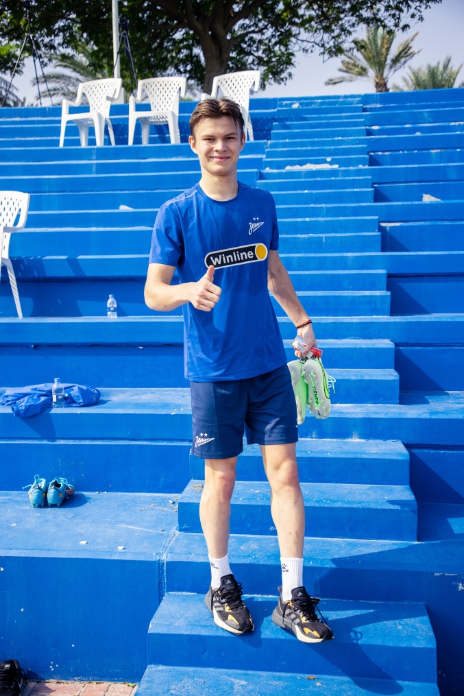 Зимние «Газпром» — тренировочные сборы 2025: 15 января, утренняя тренировка