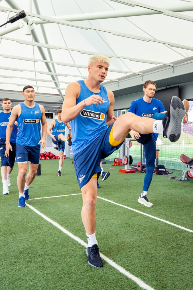 Зимние «Газпром» — тренировочные сборы 2025: 16 января, утренняя тренировка