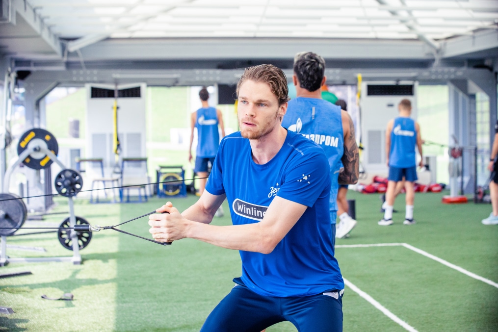 Зимние «Газпром» — тренировочные сборы 2025: 16 января, утренняя тренировка