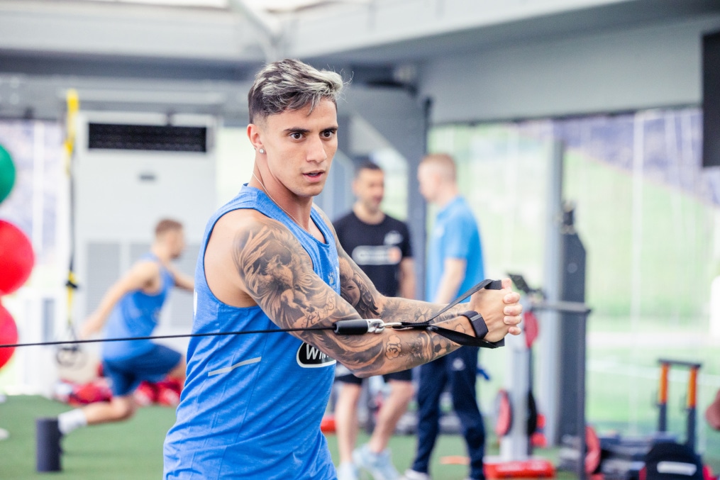 Зимние «Газпром» — тренировочные сборы 2025: 16 января, утренняя тренировка