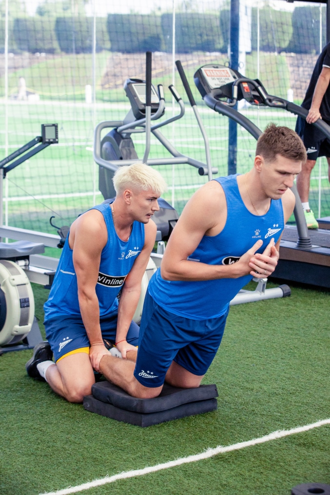 Зимние «Газпром» — тренировочные сборы 2025: 16 января, утренняя тренировка