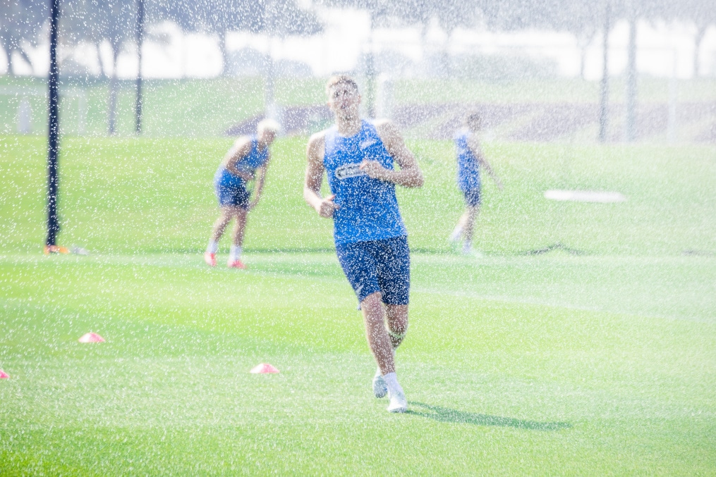 Зимние «Газпром» — тренировочные сборы 2025: 16 января, утренняя тренировка