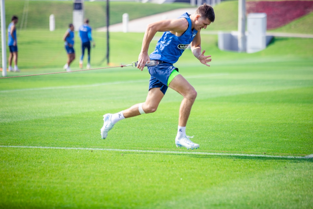 Зимние «Газпром» — тренировочные сборы 2025: 16 января, утренняя тренировка