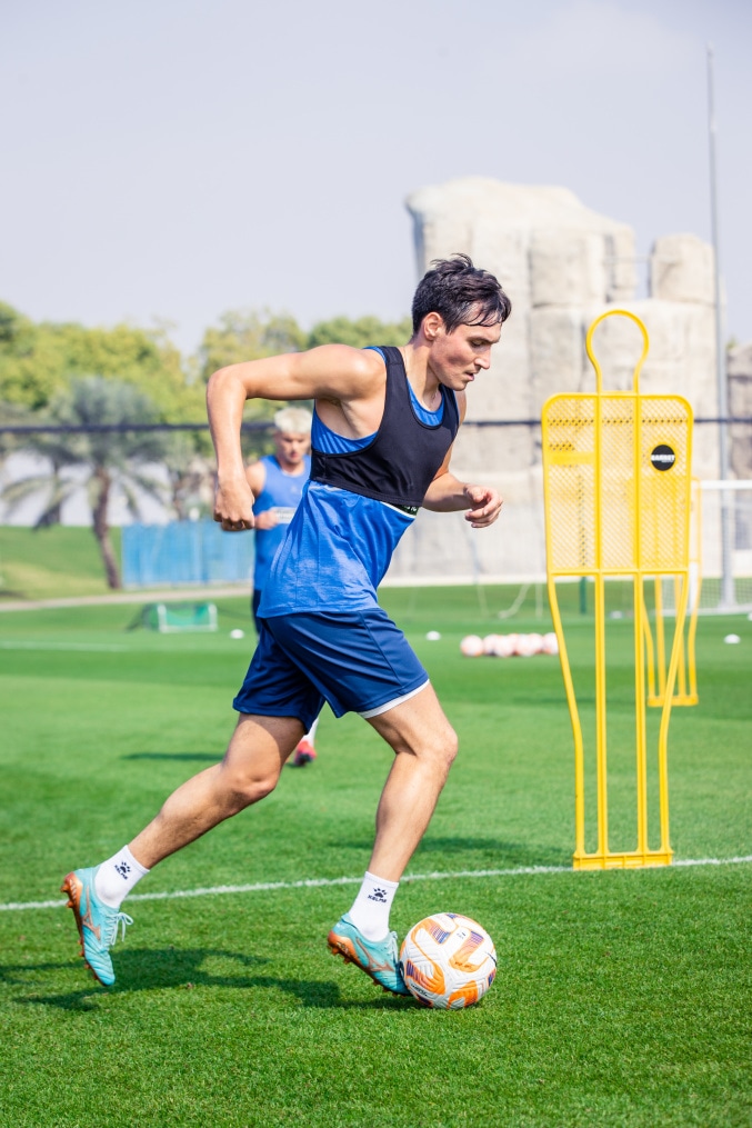 Зимние «Газпром» — тренировочные сборы 2025: 16 января, утренняя тренировка