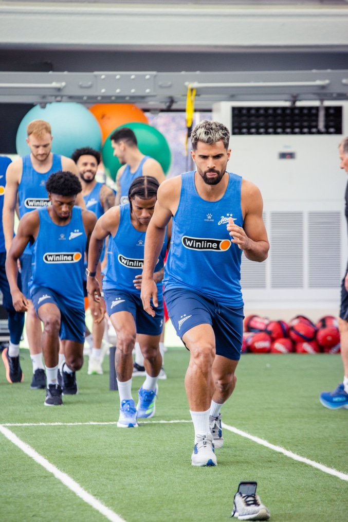 Зимние «Газпром» — тренировочные сборы 2025: 16 января, утренняя тренировка