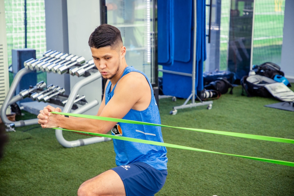 Зимние «Газпром» — тренировочные сборы 2025: 16 января, утренняя тренировка