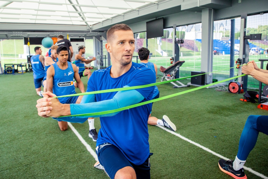 Зимние «Газпром» — тренировочные сборы 2025: 16 января, утренняя тренировка