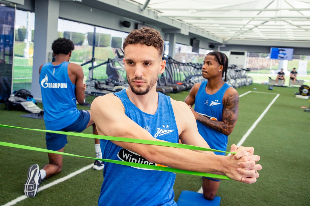 Зимние «Газпром» — тренировочные сборы 2025: 16 января, утренняя тренировка