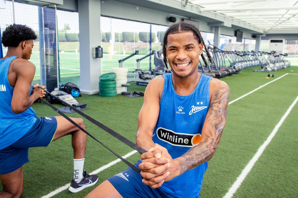 Зимние «Газпром» — тренировочные сборы 2025: 16 января, утренняя тренировка