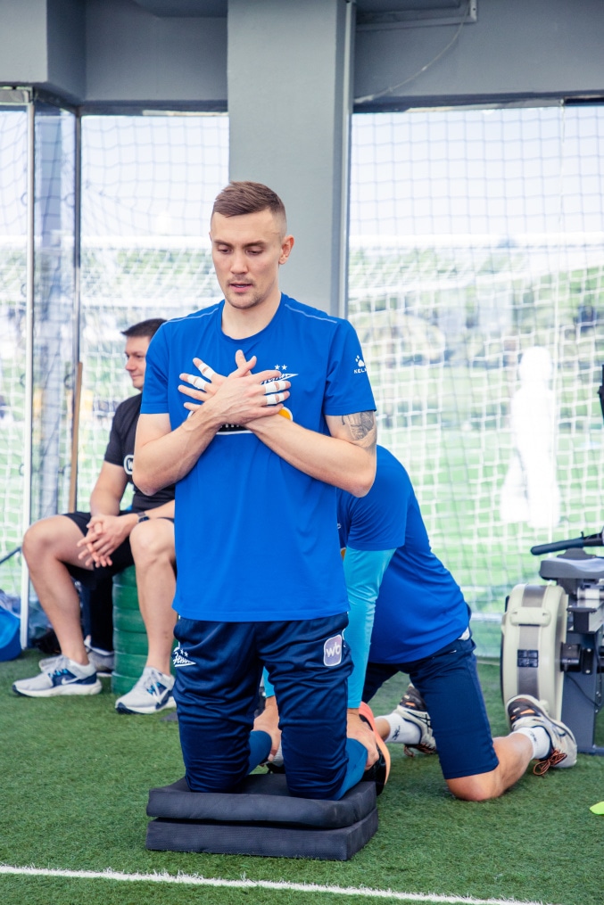 Зимние «Газпром» — тренировочные сборы 2025: 16 января, утренняя тренировка