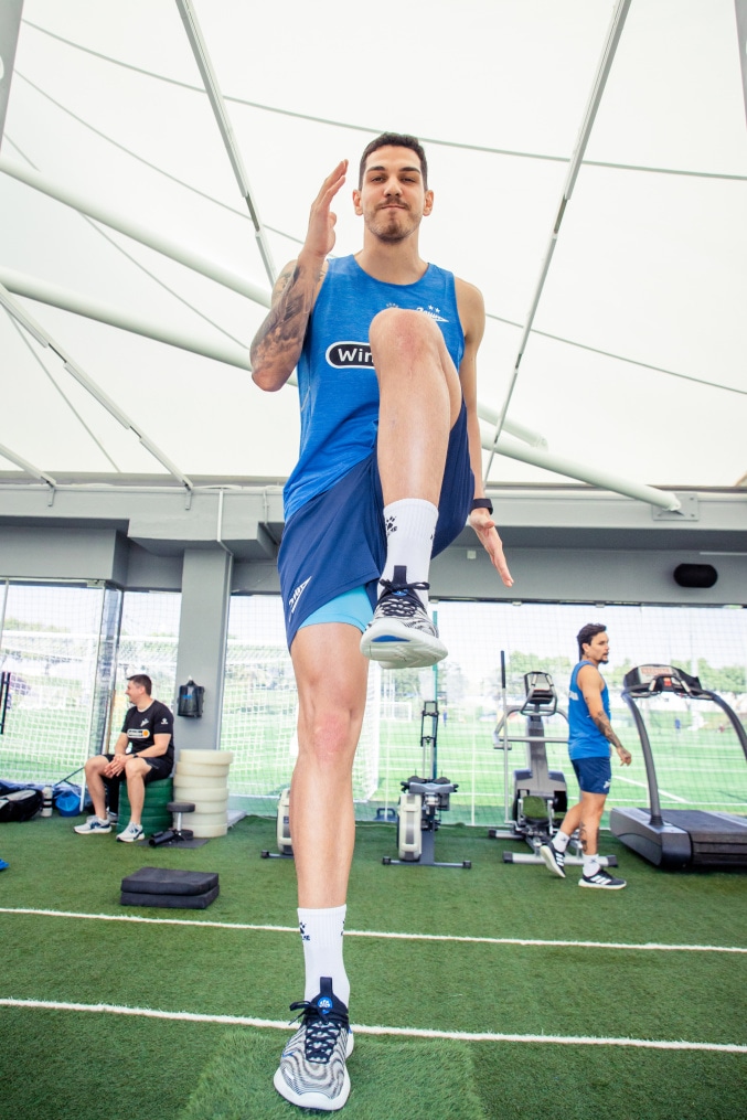 Зимние «Газпром» — тренировочные сборы 2025: 16 января, утренняя тренировка