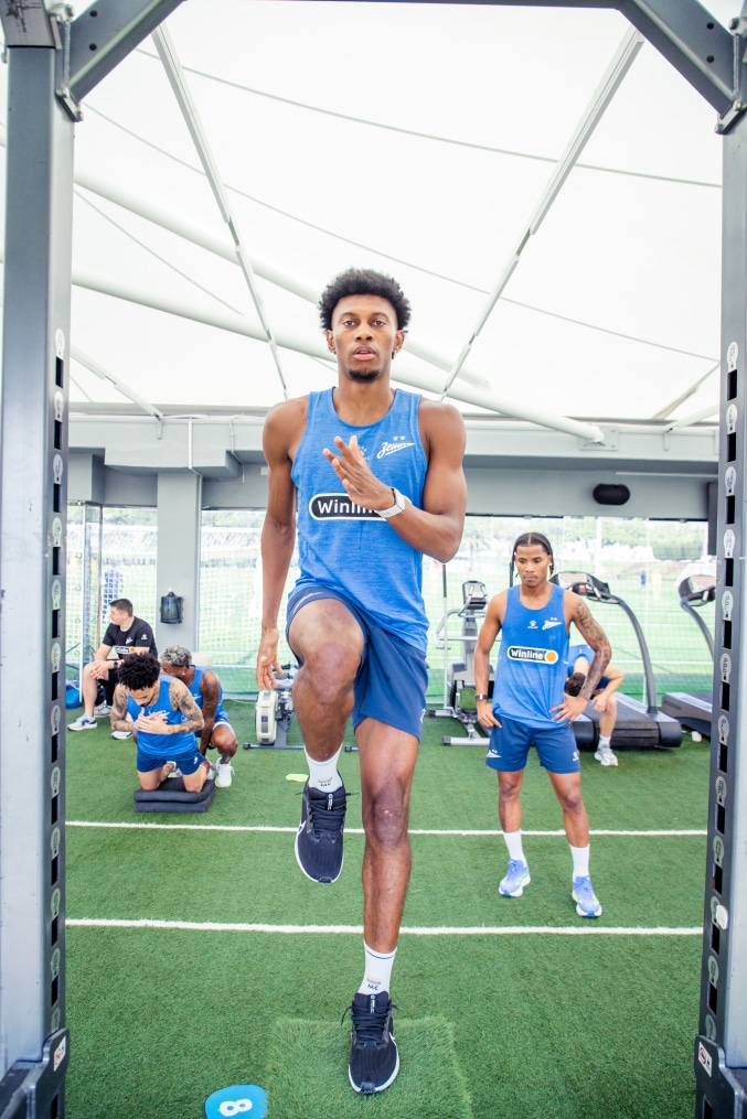 Зимние «Газпром» — тренировочные сборы 2025: 16 января, утренняя тренировка