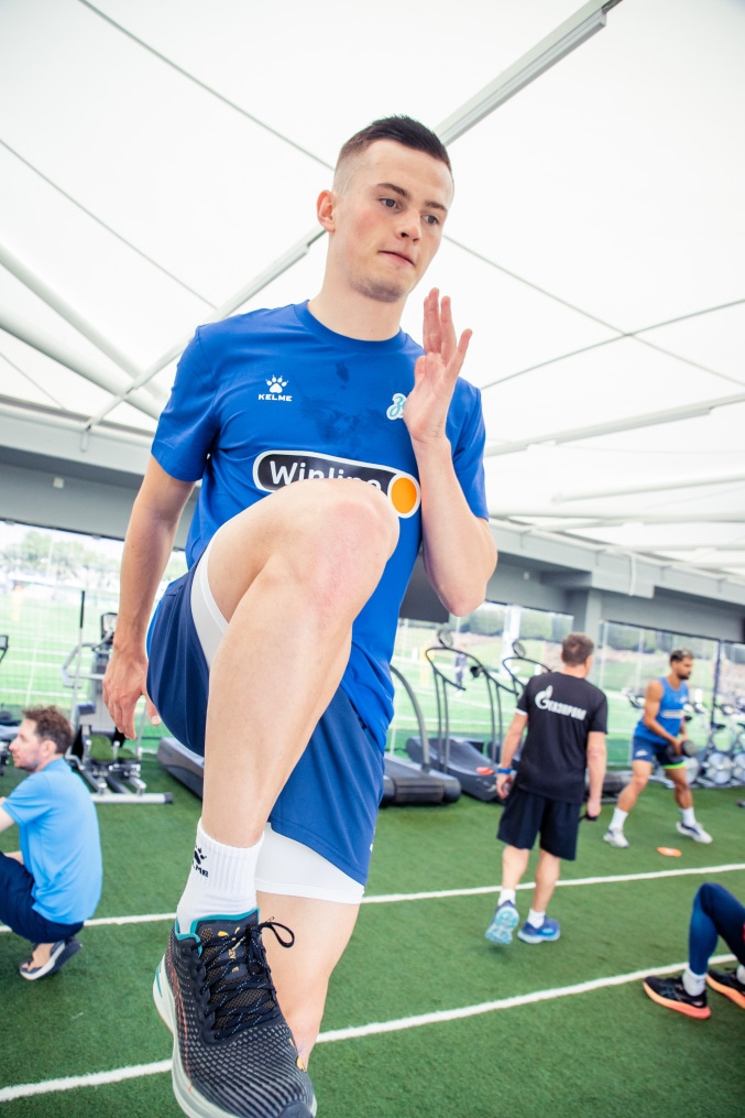 Зимние «Газпром» — тренировочные сборы 2025: 16 января, утренняя тренировка