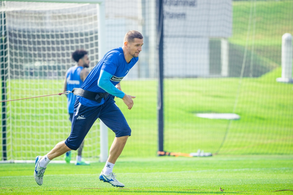 Зимние «Газпром» — тренировочные сборы 2025: 16 января, утренняя тренировка