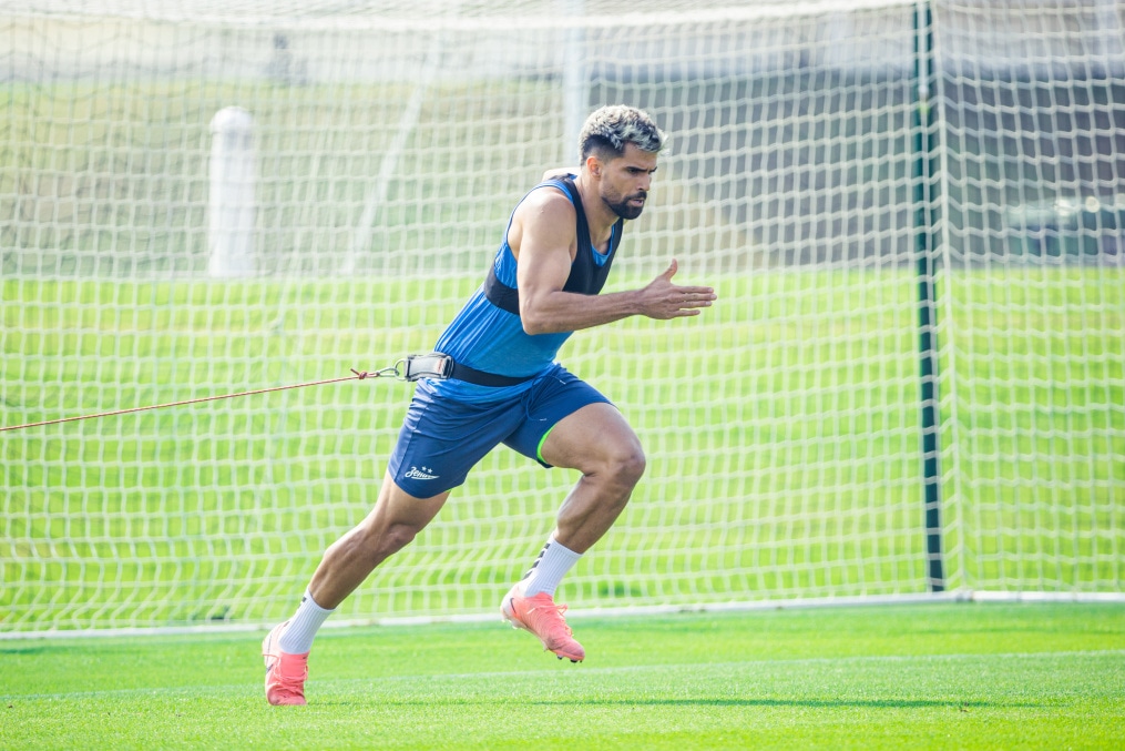 Зимние «Газпром» — тренировочные сборы 2025: 16 января, утренняя тренировка