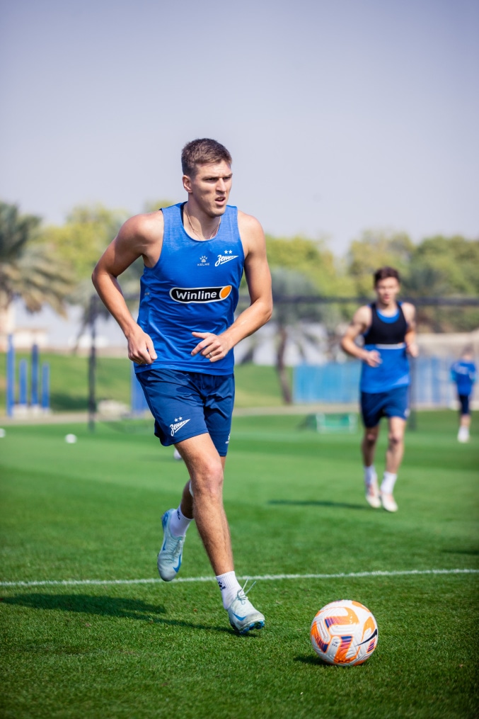 Зимние «Газпром» — тренировочные сборы 2025: 16 января, утренняя тренировка