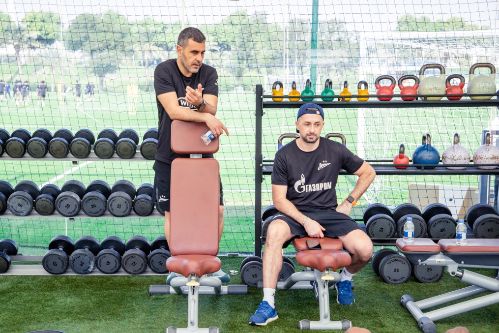 Зимние «Газпром» — тренировочные сборы 2025: 16 января, утренняя тренировка