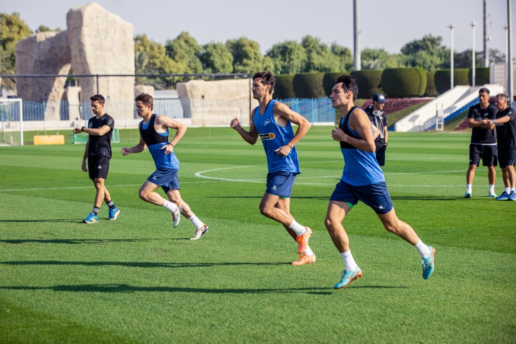 Зимние «Газпром» — тренировочные сборы 2025: 17 января, утренняя тренировка