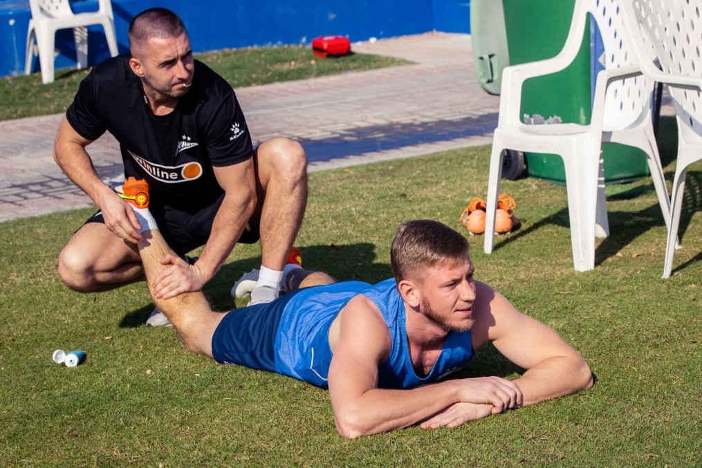 Зимние «Газпром» — тренировочные сборы 2025: 17 января, утренняя тренировка