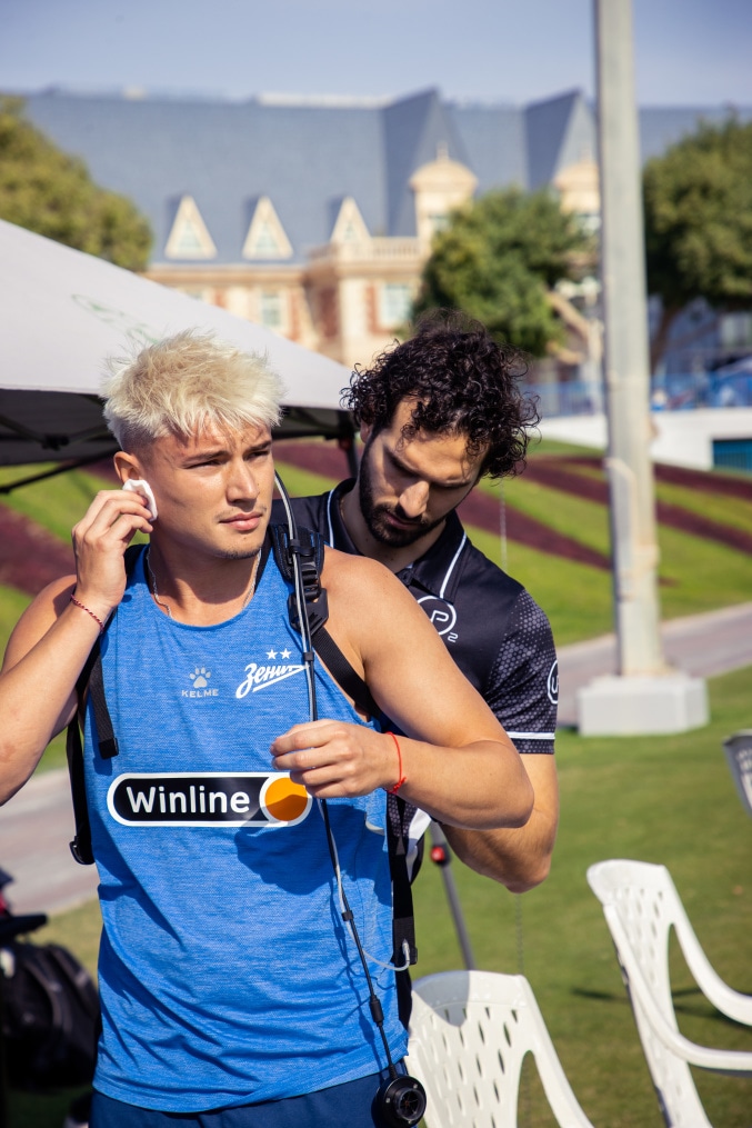 Зимние «Газпром» — тренировочные сборы 2025: 17 января, утренняя тренировка