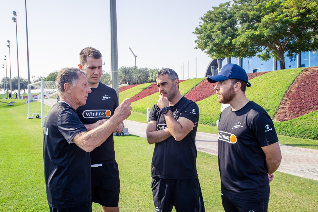 Зимние «Газпром» — тренировочные сборы 2025: 17 января, утренняя тренировка