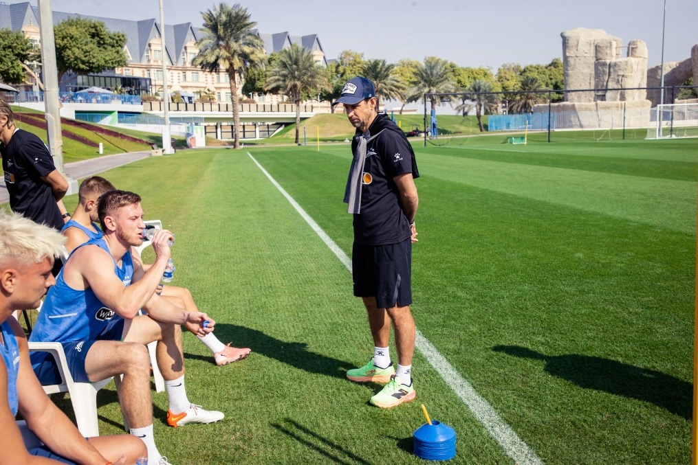 Зимние «Газпром» — тренировочные сборы 2025: 17 января, утренняя тренировка