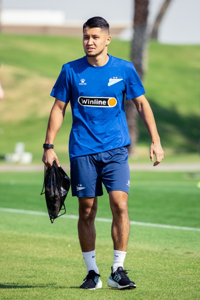 Зимние «Газпром» — тренировочные сборы 2025: 17 января, утренняя тренировка