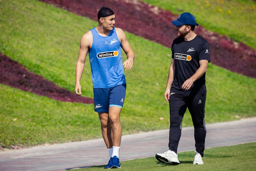 Зимние «Газпром» — тренировочные сборы 2025: 17 января, утренняя тренировка