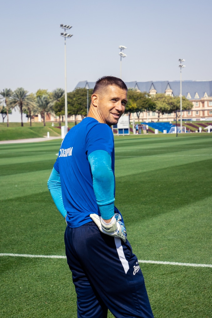 Зимние «Газпром» — тренировочные сборы 2025: 17 января, утренняя тренировка