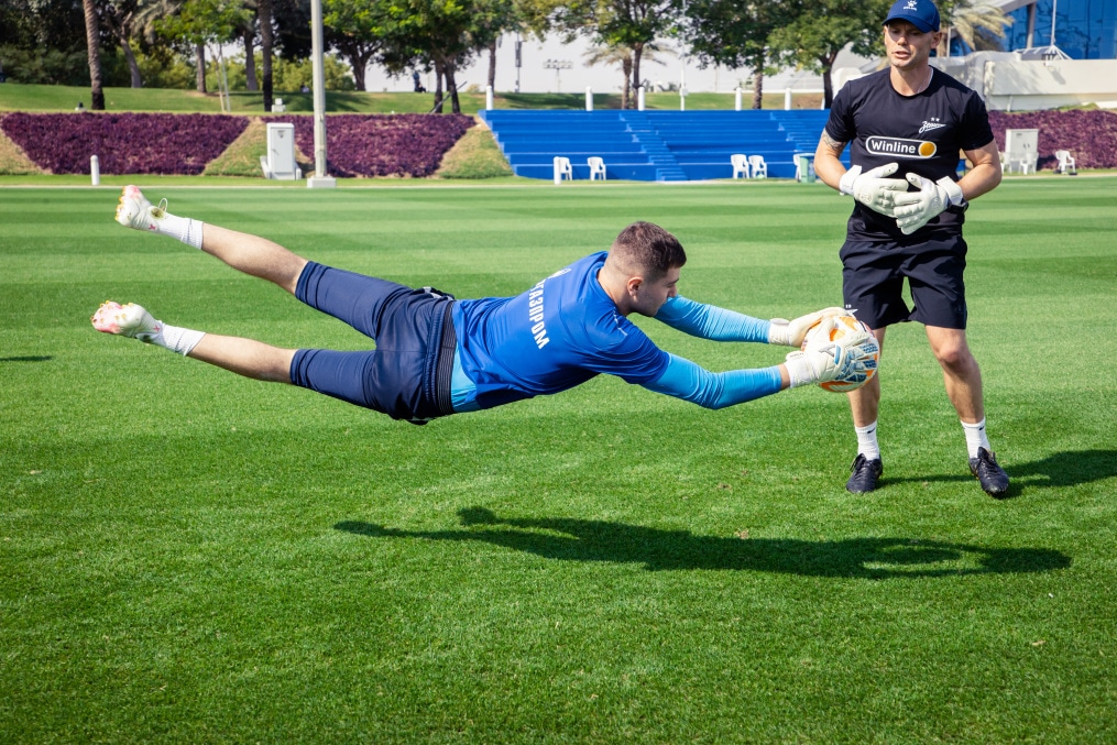 Зимние «Газпром» — тренировочные сборы 2025: 17 января, утренняя тренировка