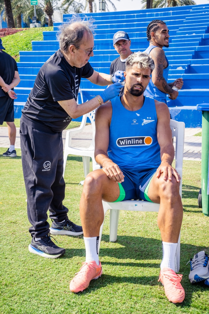 Зимние «Газпром» — тренировочные сборы 2025: 17 января, утренняя тренировка