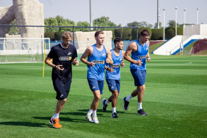 Зимние «Газпром» — тренировочные сборы 2025: 17 января, утренняя тренировка