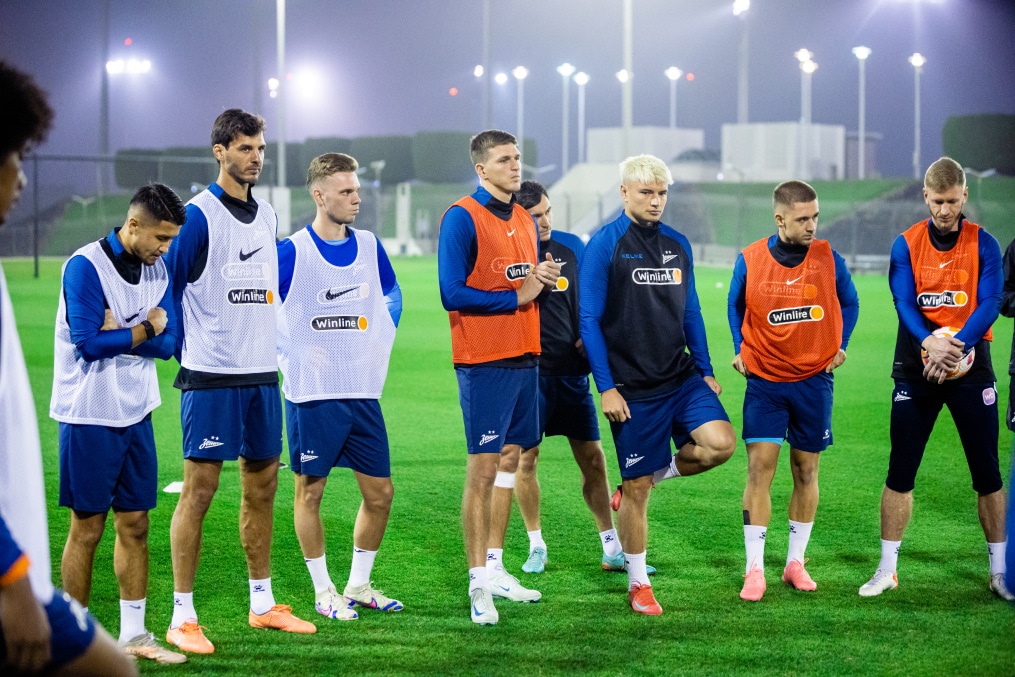 Зимние «Газпром» — тренировочные сборы 2025: 17 января, вечерняя тренировка