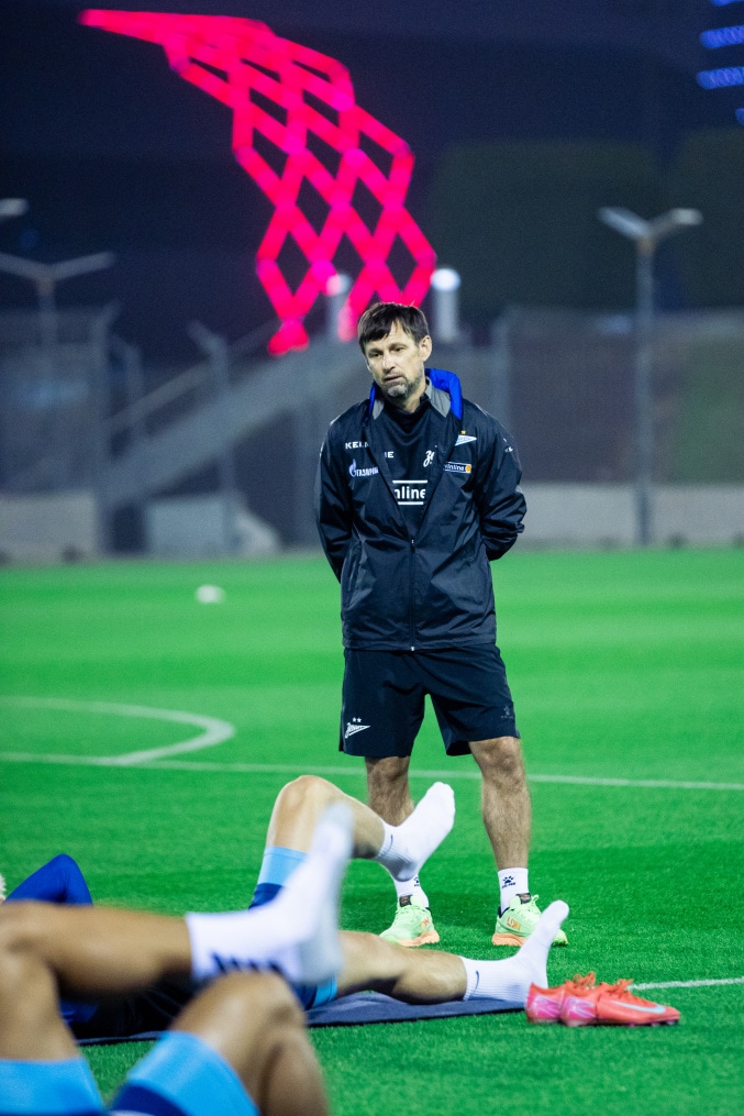 Зимние «Газпром» — тренировочные сборы 2025: 17 января, вечерняя тренировка