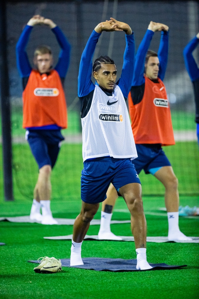 Зимние «Газпром» — тренировочные сборы 2025: 17 января, вечерняя тренировка