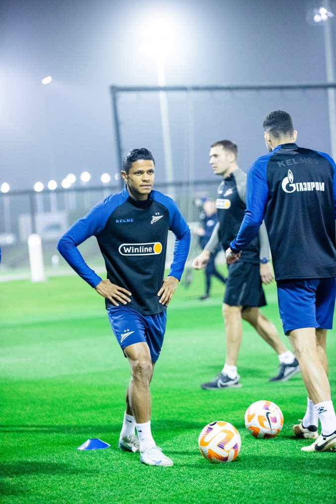 Зимние «Газпром» — тренировочные сборы 2025: 17 января, вечерняя тренировка