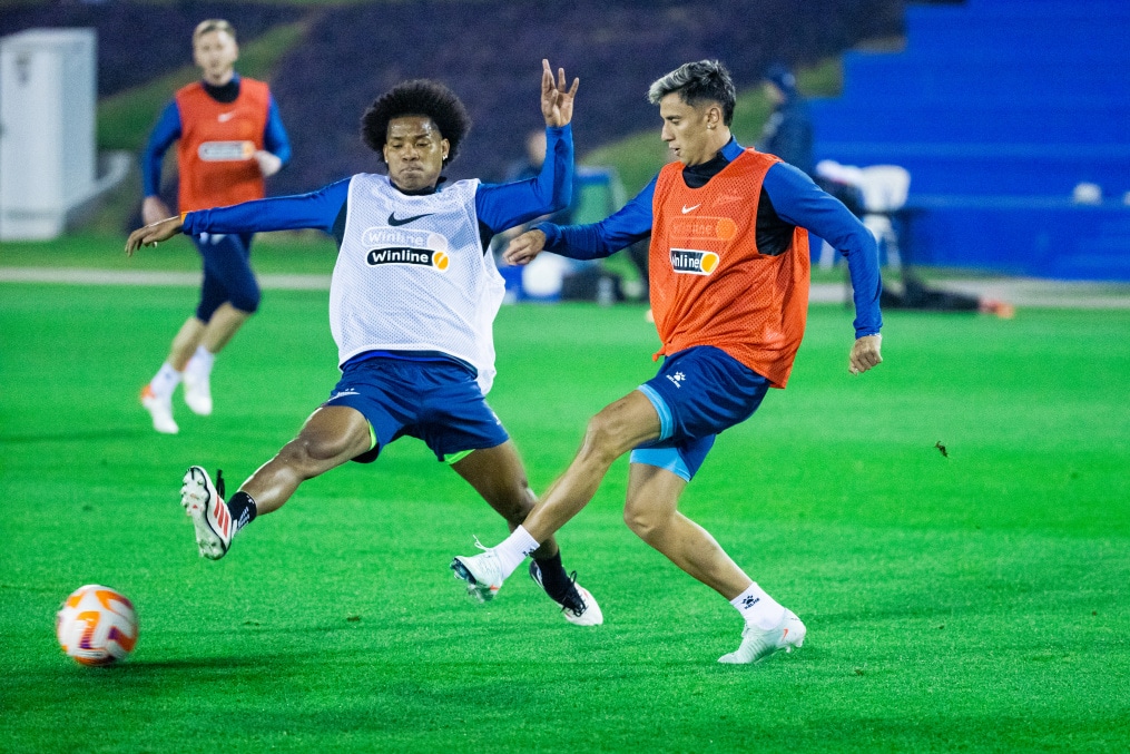 Зимние «Газпром» — тренировочные сборы 2025: 17 января, вечерняя тренировка