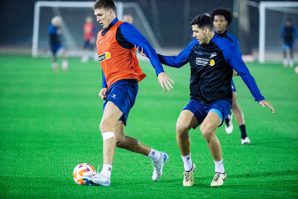 Зимние «Газпром» — тренировочные сборы 2025: 17 января, вечерняя тренировка